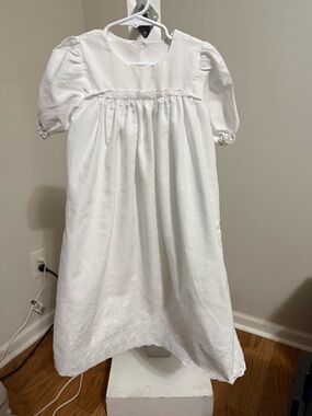 Vintage Christening / Baptism Gown &  Bonnet